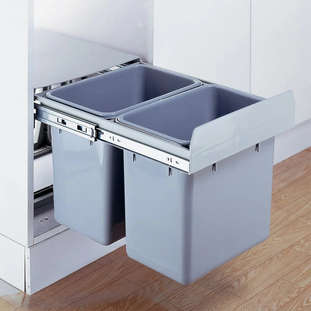 PUC Drawer Double Dustbin – Pull-Out Twin Bin (CLG025A / CLG027A)