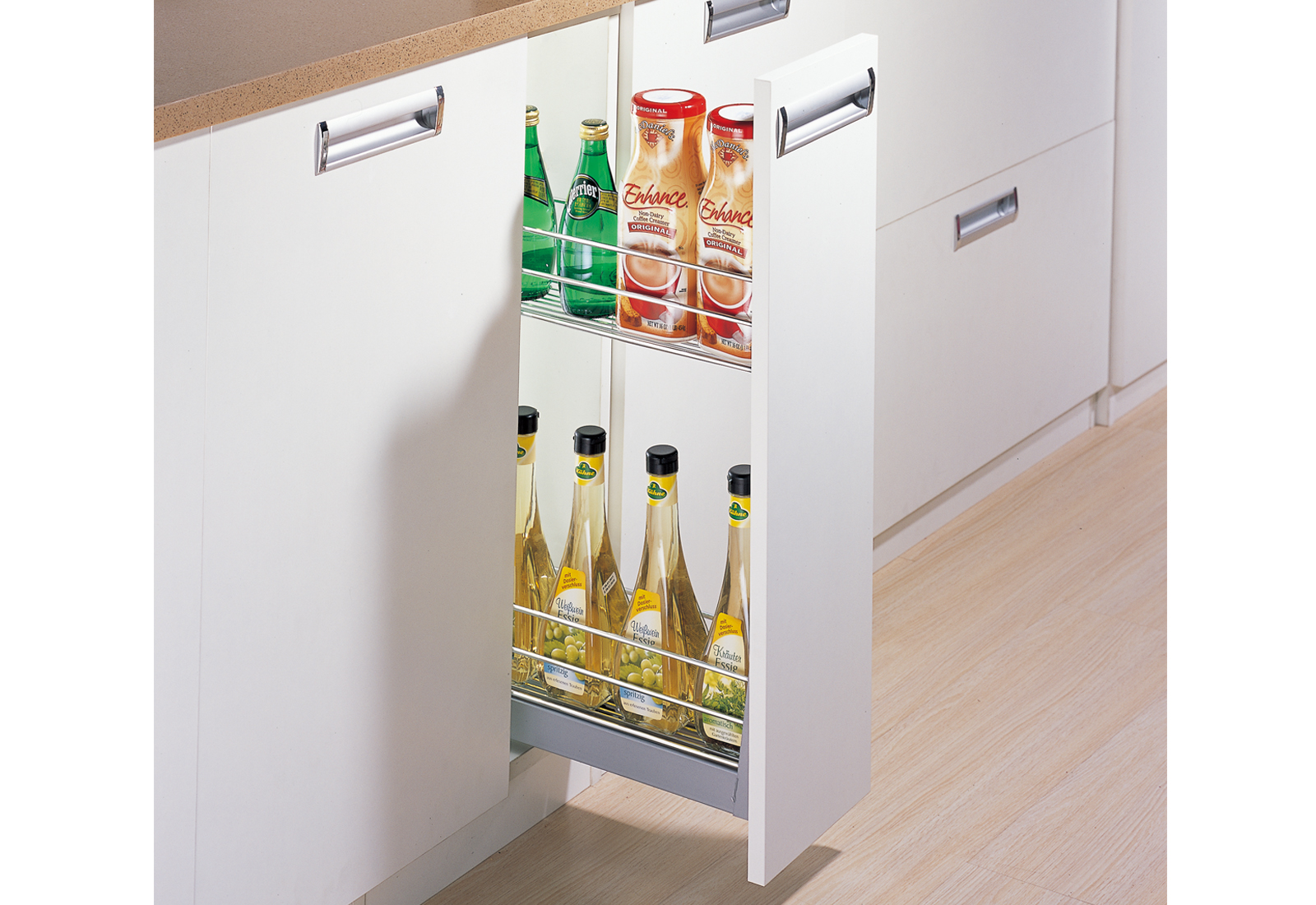 Slim Spice Racks PTJ023 for Kitchen Cabinet